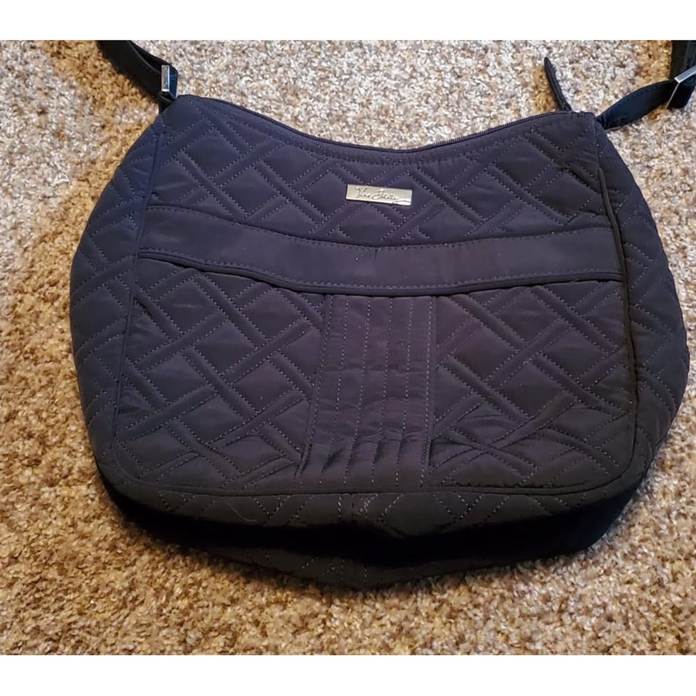 Vera Bradley black microfiber
